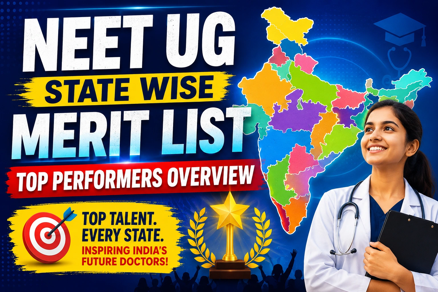 NEET UG 2026 State Wise Merit List: Top Performers Overview